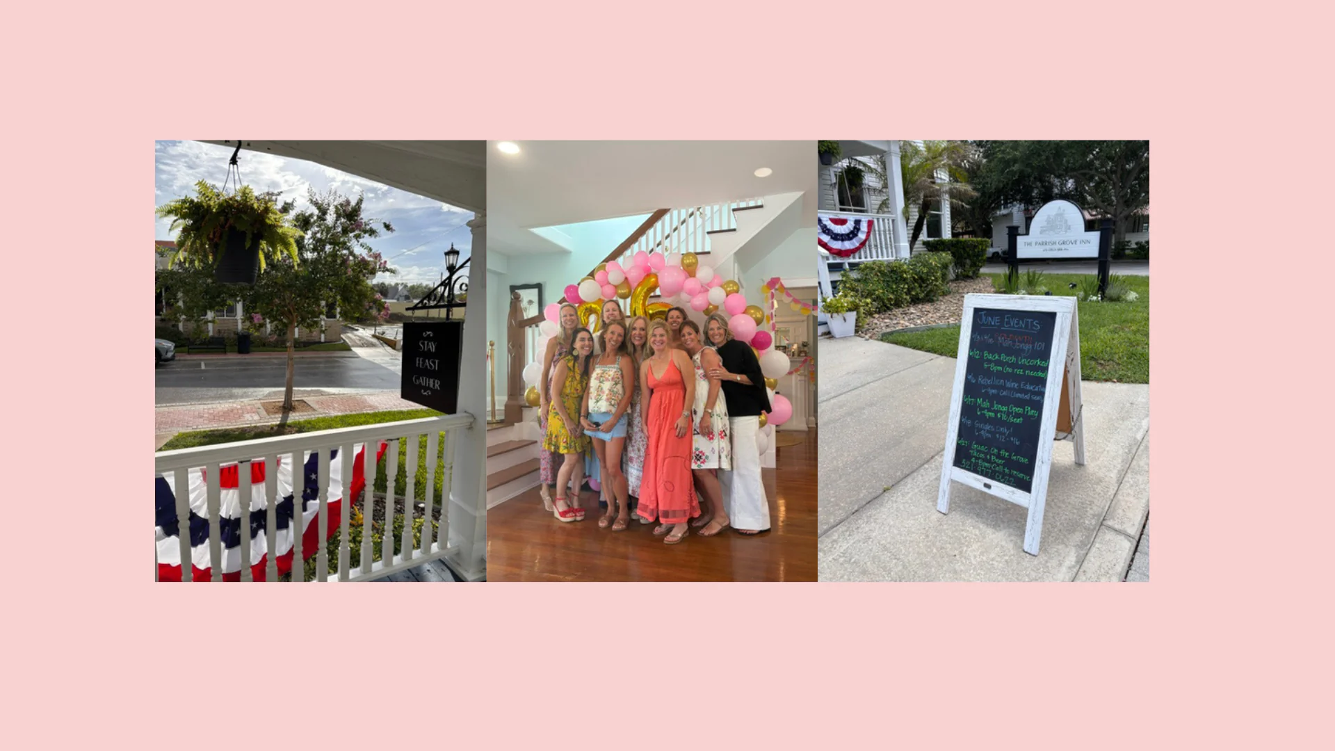 June snapshots at the Inn
