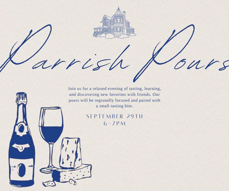 Parrish Pours Graphic for September